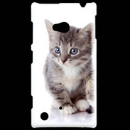Coque Nokia Lumia 720 chaton gris 4