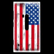 Coque Nokia Lumia 920 Drapeau USA grunge et vintage 5