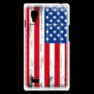 Coque LG Optimus L9 Drapeau USA grunge et vintage 5