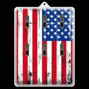 Porte clés Drapeau USA grunge et vintage 5