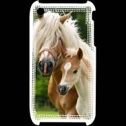 Coque iPhone 3G / 3GS Cheval et poulain