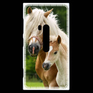 Coque Nokia Lumia 920 Cheval et poulain