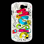 Coque Samsung Galaxy Express Graffiti Musique