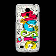 Coque Samsung Galaxy S4mini Graffiti Musique