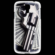 Coque Samsung Galaxy S4 Arme et Dollars