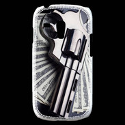 Coque Samsung Galaxy S3 Mini Arme et Dollars