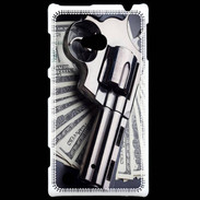 Coque Nokia Lumia 720 Arme et Dollars