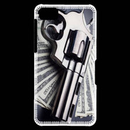 Coque Blackberry Z10 Arme et Dollars