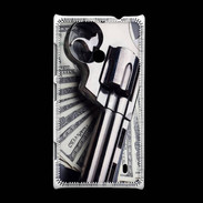 Coque Nokia Lumia 520 Arme et Dollars