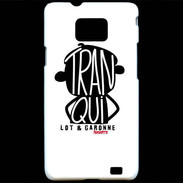Coque Samsung Galaxy S2 Adishatz Humour Lot & Garonne