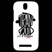 Coque HTC One SV Adishatz Humour Lot & Garonne