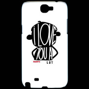 Coque Samsung Galaxy Note 2 Adishatz Humour Lot