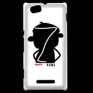 Coque Sony Xperia M Adishatz Humour Aube