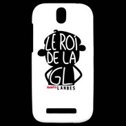 Coque HTC One SV Adishatz Humour Landes