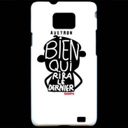 Coque Samsung Galaxy S2 Adishatz Humour Aveyron