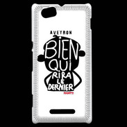 Coque Sony Xperia M Adishatz Humour Aveyron