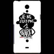 Coque Sony Xperia T Adishatz Humour Cantal