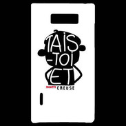 Coque LG Optimus L7 Adishatz Humour Creuse