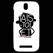 Coque HTC One SV Adishatz Humour Creuse