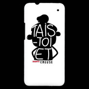 Coque HTC One Adishatz Humour Creuse