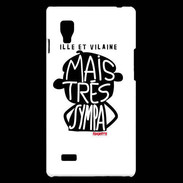 Coque LG Optimus L9 Adishatz Humour Ille et Vilaine