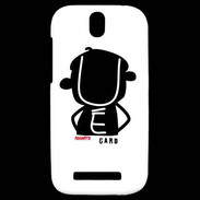 Coque HTC One SV Adishatz Humour Gard