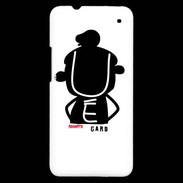 Coque HTC One Adishatz Humour Gard