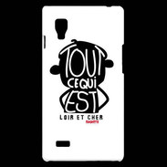 Coque LG Optimus L9 Adishatz Humour Loir et Cher
