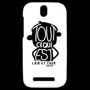 Coque HTC One SV Adishatz Humour Loir et Cher