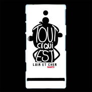 Coque Sony Xperia P Adishatz Humour Loir et Cher
