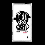 Coque Nokia Lumia 520 Adishatz Humour Loir et Cher