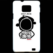 Coque Samsung Galaxy S2 Adishatz Humour Haut-Rhin