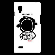 Coque LG Optimus L9 Adishatz Humour Haut-Rhin