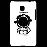 Coque LG Optimus L3 II Adishatz Humour Haut-Rhin