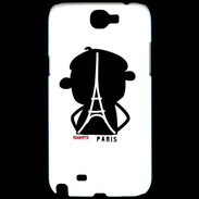 Coque Samsung Galaxy Note 2 Adishatz Humour Paris