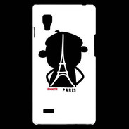 Coque LG Optimus L9 Adishatz Humour Paris