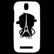 Coque HTC One SV Adishatz Humour Paris