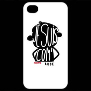 Coque iPhone 4 / iPhone 4S Adishatz Humour Aude