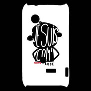 Coque Sony Xperia Typo Adishatz Humour Aude