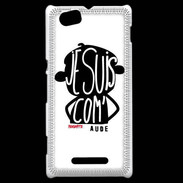 Coque Sony Xperia M Adishatz Humour Aude