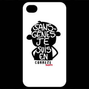 Coque iPhone 4 / iPhone 4S Adishatz Humour Correze