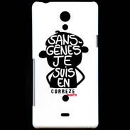 Coque Sony Xperia T Adishatz Humour Correze