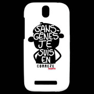 Coque HTC One SV Adishatz Humour Correze