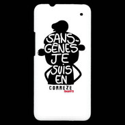 Coque HTC One Adishatz Humour Correze