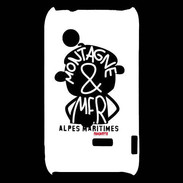 Coque Sony Xperia Typo Adishatz Humour Alpes Maritimes