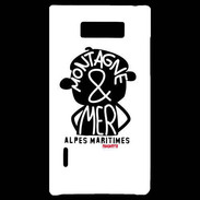 Coque LG Optimus L7 Adishatz Humour Alpes Maritimes