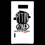 Coque LG Optimus L7 Adishatz Humour Bouche du Rhone