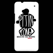 Coque HTC One Adishatz Humour Bouche du Rhone