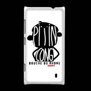 Coque Nokia Lumia 520 Adishatz Humour Bouche du Rhone