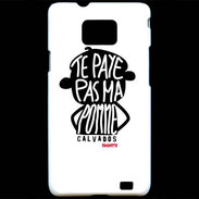 Coque Samsung Galaxy S2 Adishatz Humour Calvados